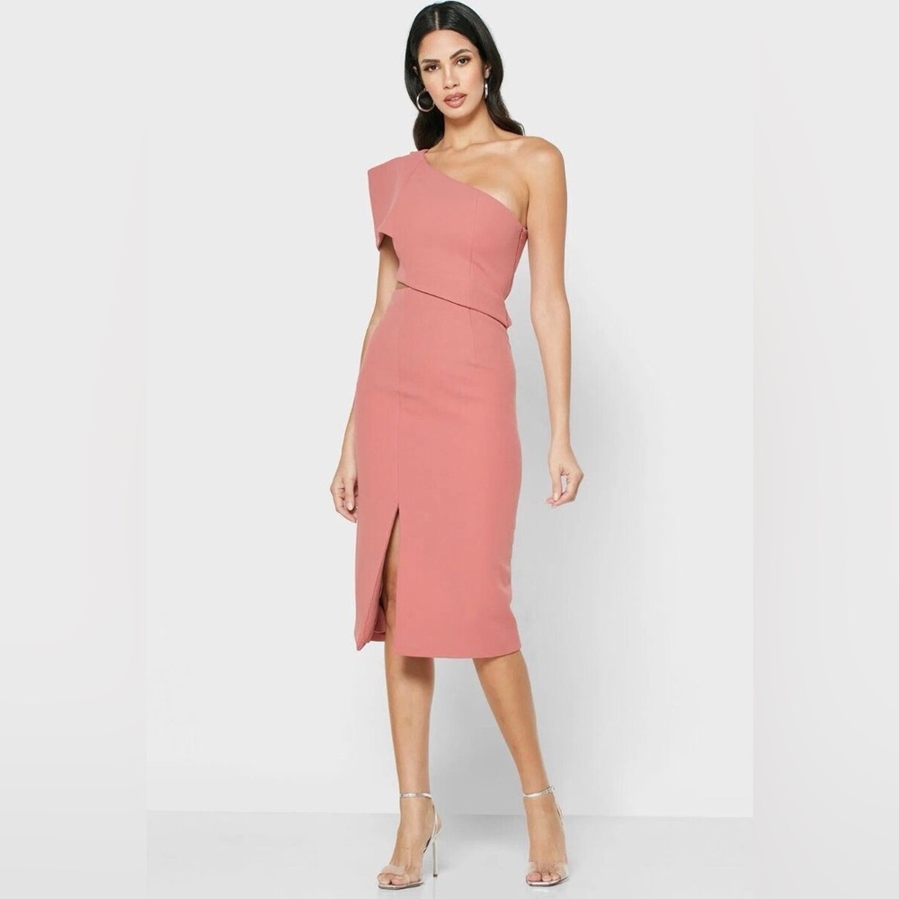 Revolve - ELLIATT Structured One Shoulder Shift Dress